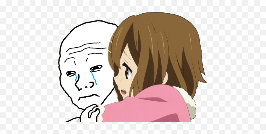 Telegram Sticker From Anime Hugs Kisses U0026 Random Pack Emoji,Sad Hugs Emoji