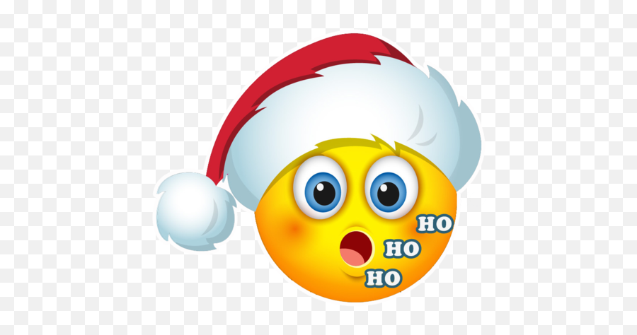 Santa Hat Emoji - Smiley Pere Noel Animé,Santa Emoji