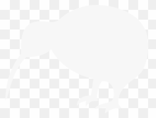 White Kiwi Bird Png Svg Clip Art For - Kiwi Bird White Png Emoji,Kiwi Bird Emoji
