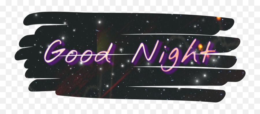Interesting Goodnight Night Art Sticker - Girly Emoji,Good Night Emoji Art