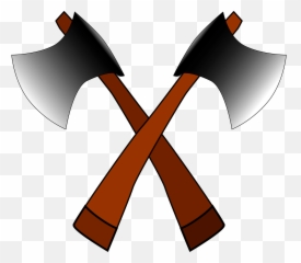 Crossed Axes Clipart - Axes Clipart Emoji,Battle Axe Emoji
