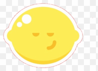 Lemonsmug - Happy Emoji,Lemon Emoji