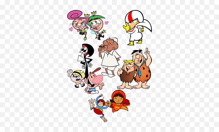 Thick - Line Animation Tv Tropes Thick Outline Cartoons Emoji,Adult Animated Emoji