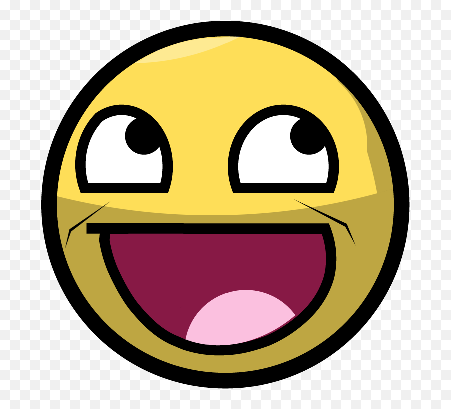 Free Crazy Emoticon Face Download Free Clip Art Free Clip - Awesome Face Emoji,Thanks Emoji