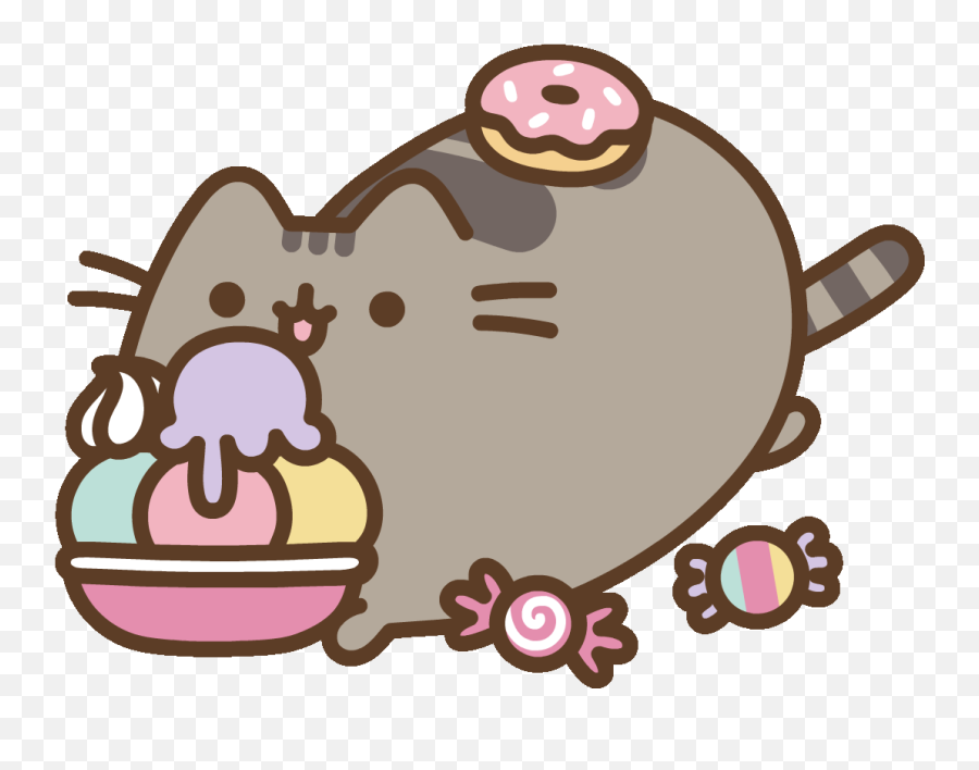 96 Pusheen Ideas Pusheen Pusheen Cat Pusheen Cute - Pusheen And Ice Cream Emoji,Nibba Emoji