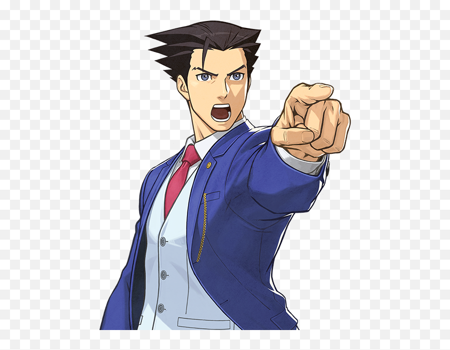 Ace Attorney 6 Website Renewal Videos Screenshots - Phoenix Wright Emoji,Ace Attorney Emotion