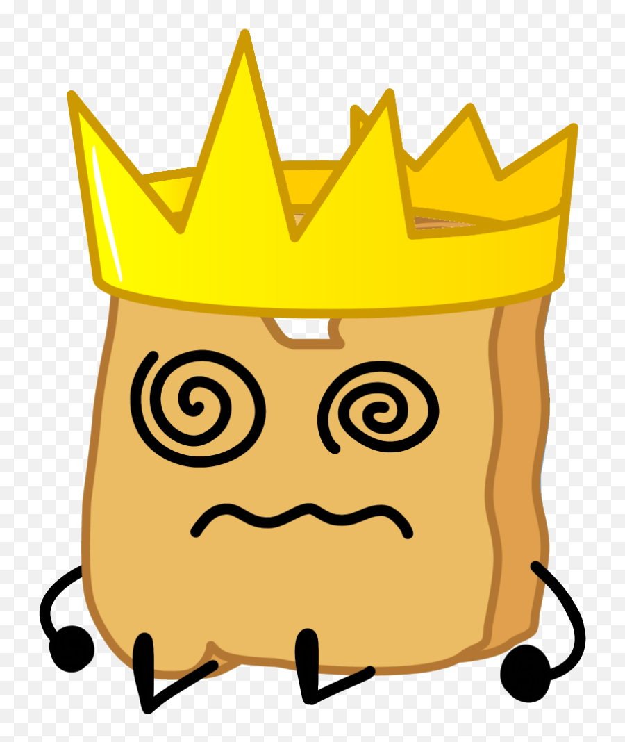 Woody Object Shows Community Fandom - Bfdi Crown Emoji,Panicking Japanese Emoticon