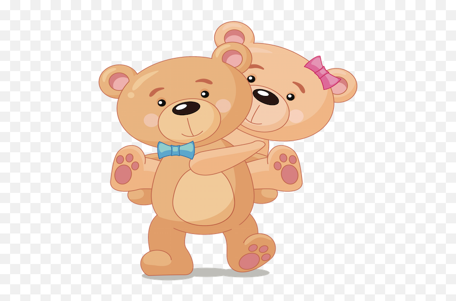 Teddy Bear Emojistickers - Dirty Bears,Bear Emoji