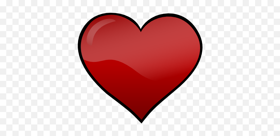 Transparent Heart Emoji Png - Clip Art Library Love Hearts Clipart,Emo Emoji