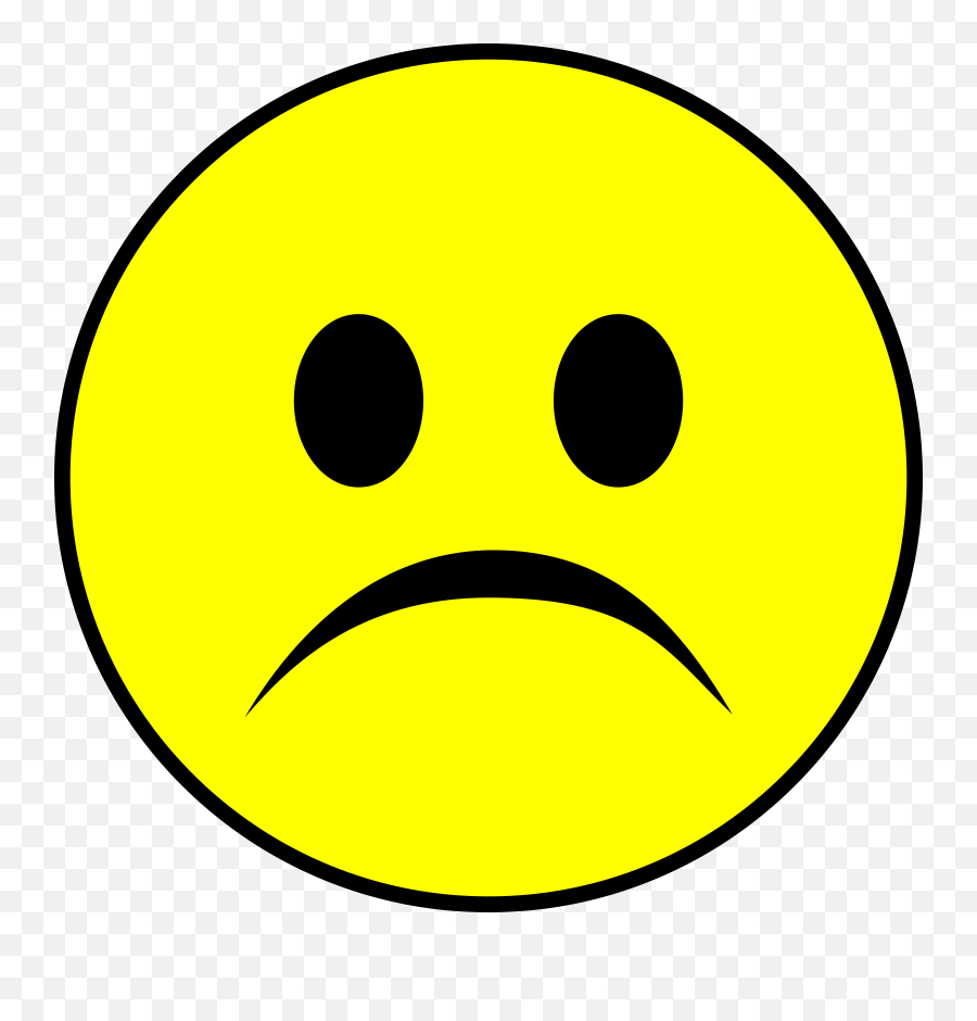 Smiley Face And Frowny Face Combined - Novocomtop Smiley Clip Art Sad Emoji,Neutral Annoyed Emoticon