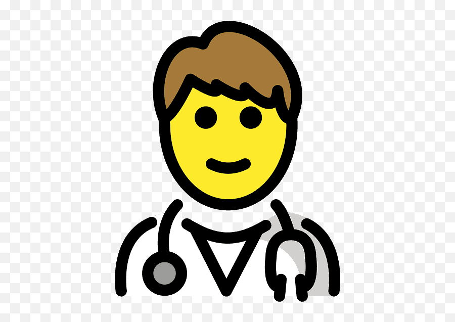 Man Health Worker Emoji Clipart - Physician Png Download Emoji,Find Emojis For Factory