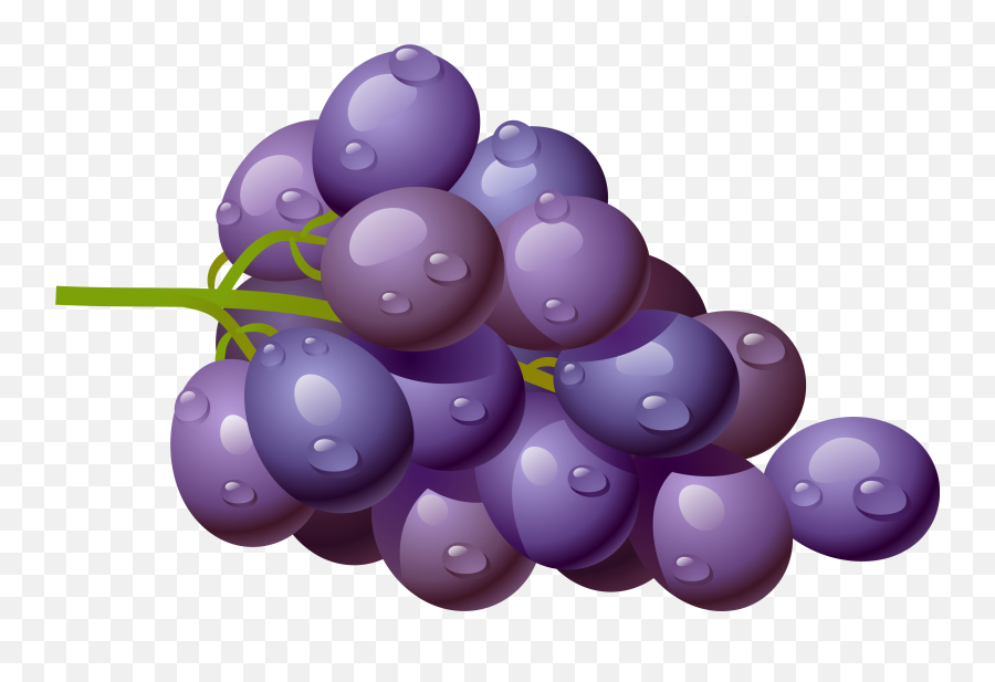 Grapes Grape Download Fruit Clip Art - Grape Png Clipart Emoji,Grape Emoji