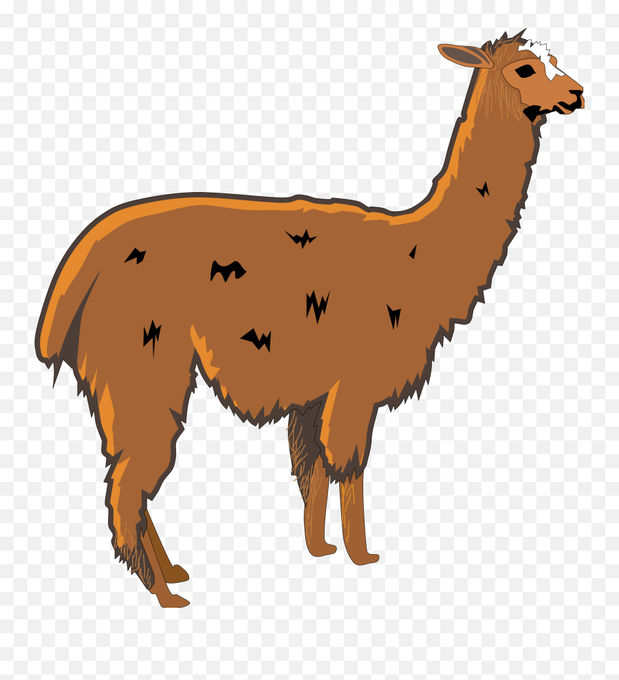 Llama Clip Art Cartoon Free Clipart - Llama Clip Art Emoji,Llama Emoji