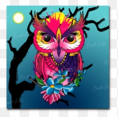 Craft - Ease Paint By Numbers Travel Owl Colors Emoji,Owl Emotions Sort
