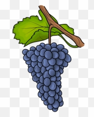 Les Raisins Image Clipart - Grape Emoji,Raisin Emoji