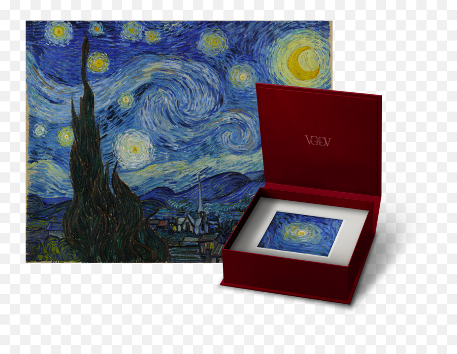 Divenci - Van Gogh Starry Night Emoji,Van Gogh Art Emotion Express