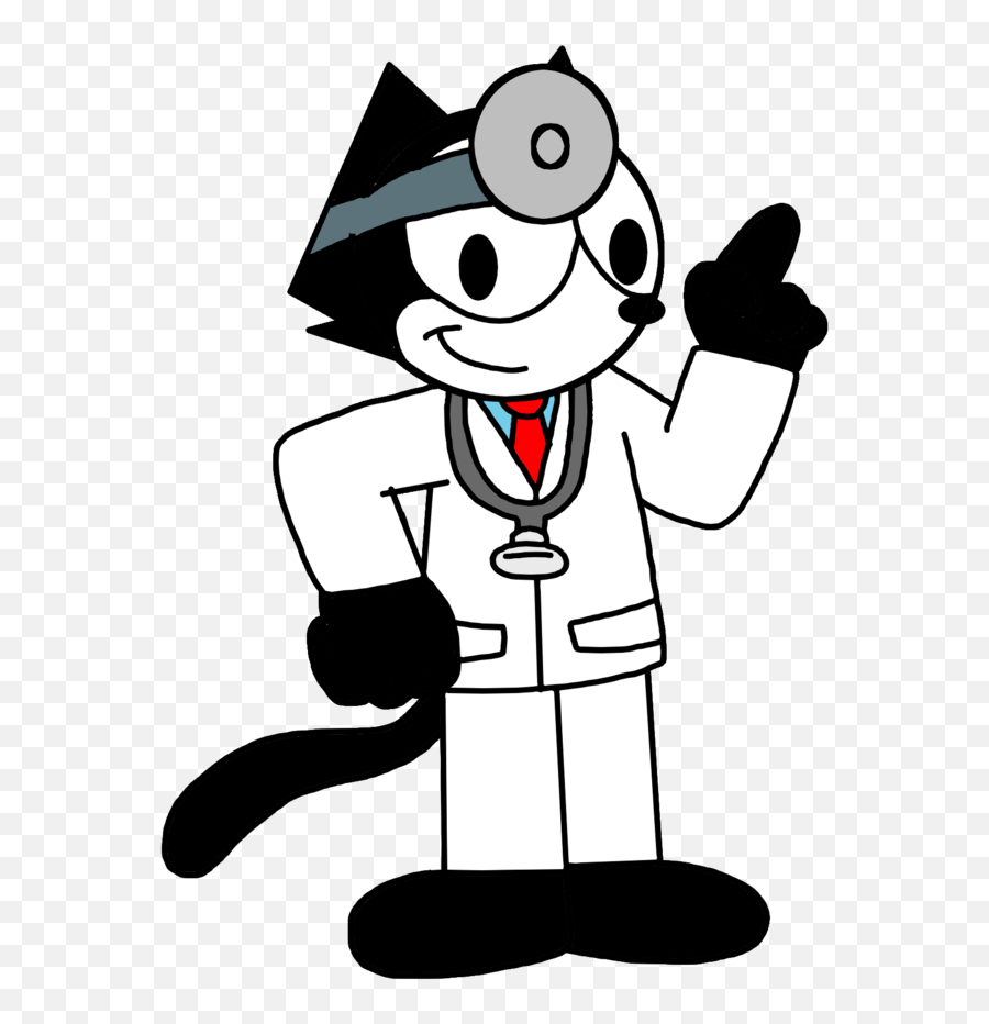 Dr Felix The Cat Png Image With No Emoji,Felix The Cat Emoticon Code