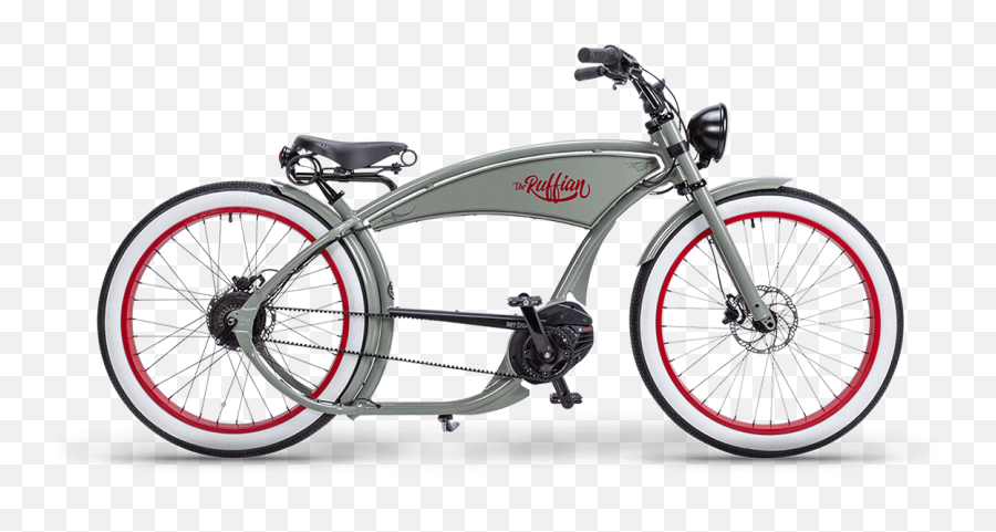 Ebike The Ruffian Cement Grey - Bosch Cx Gates Eu Ruffian Bike Emoji,Emotion Electric Bike Parts