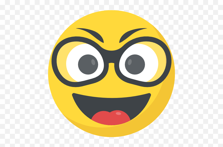 Free Icon Nerd Emoji,Emoticon Clipart Nerd