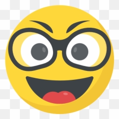Free Icon Nerd Emoji,Emoticon Clipart Nerd