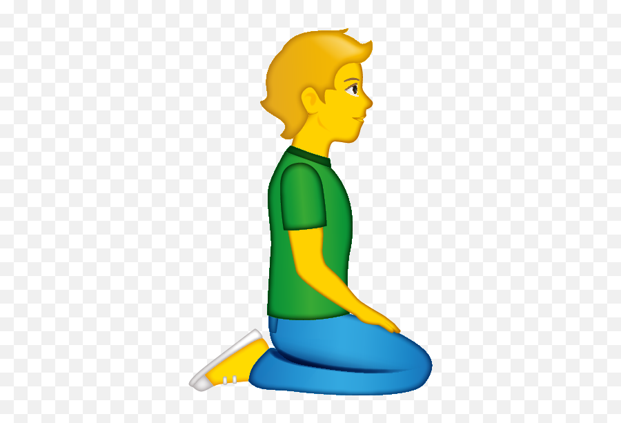 What Is The Kneeling Emoji,Guy Bowing Emoji