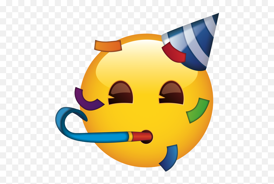 Emoji U2013 The Official Brand Partying Face Fitz 0 - U1f973 Happy,Sombrero Emoji