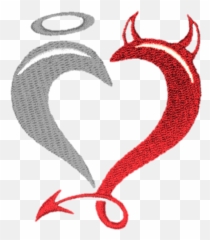 Angel Devil Good Bad Happy Sad Halo Horns Together Emoji,Emojis Nuevos Con Corazones
