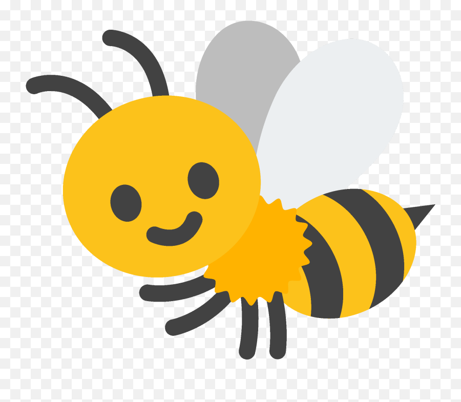 Fileemoji U1f41dsvg - Wikimedia Commons Android Bee Emoji,:d Emoji