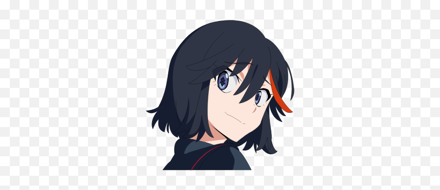 Kill La Kill - Ryuko Matoi Decals By Mistahmca Emoji,Ryuko Emotion Stickers