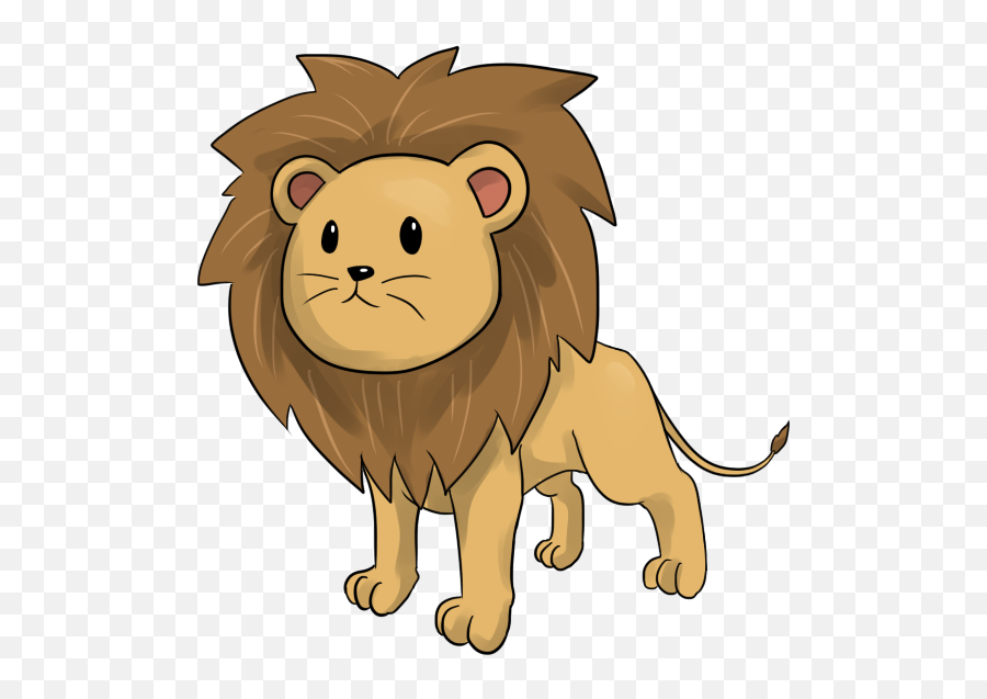 Free Mountain Lion Clipart Download Free Clip Art Free - Animated Lion Transparent Emoji,Lion Emoji Pillow