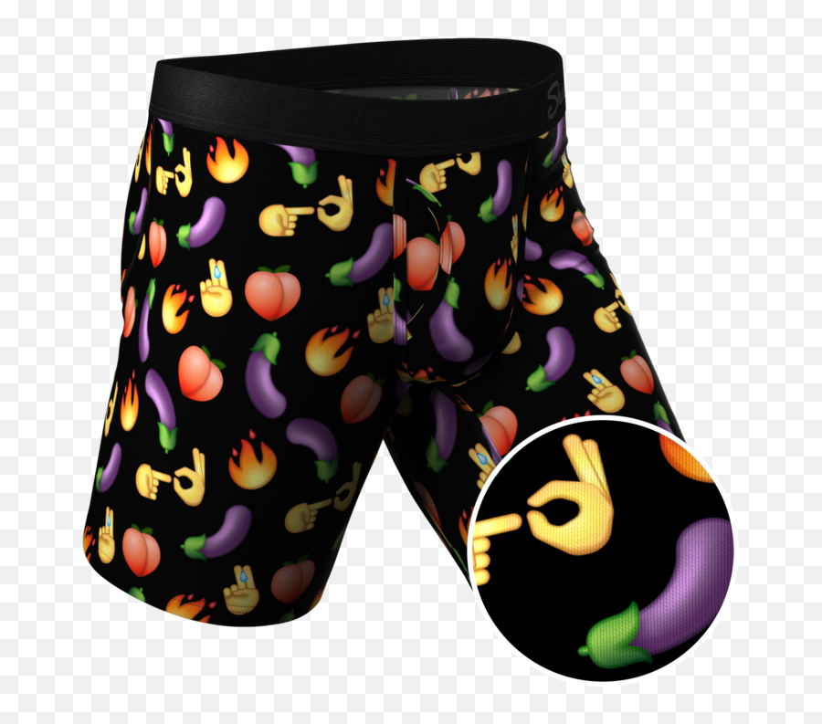 Party Outfits For Men - Emoji Underwear,Utah Utes Emoji