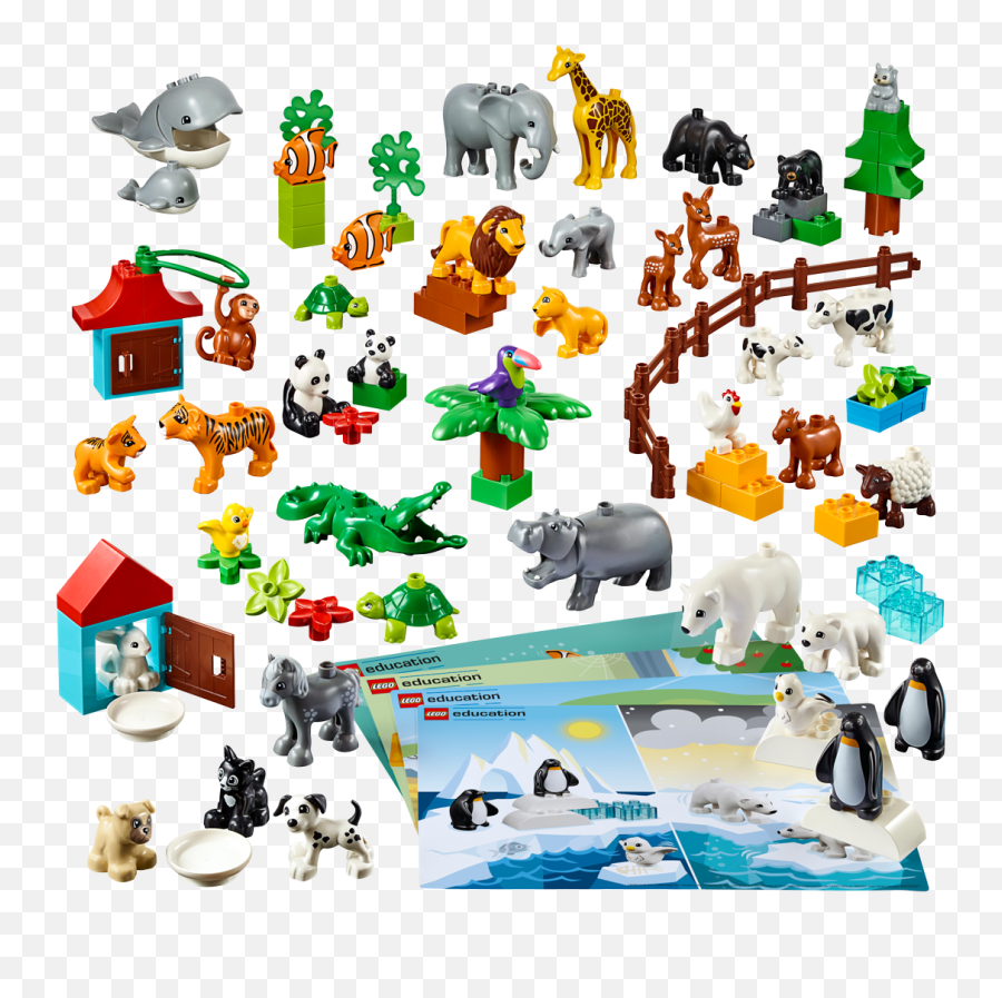 Lego Playmobil Lego Education - Duplo Animals Set Emoji,Unikitty Emotions