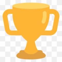Trophy Emoji - Transparent Background Trophy Emoji,Coffee Cup Emoji