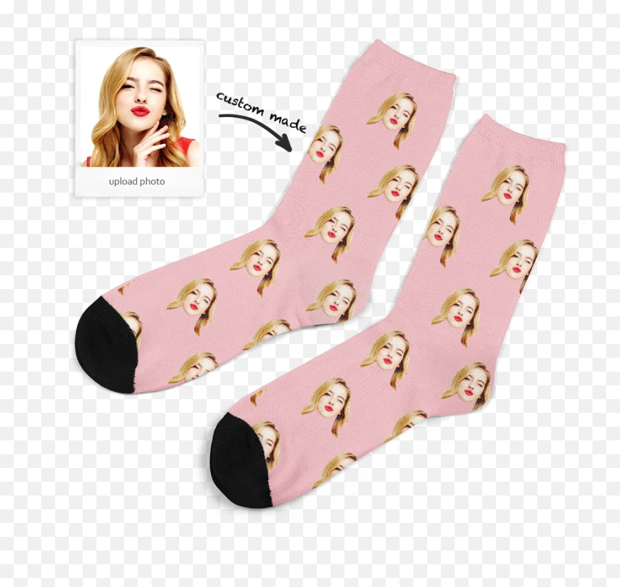 Love Custom Socks - For Teen Emoji,Custom Emoji Socks