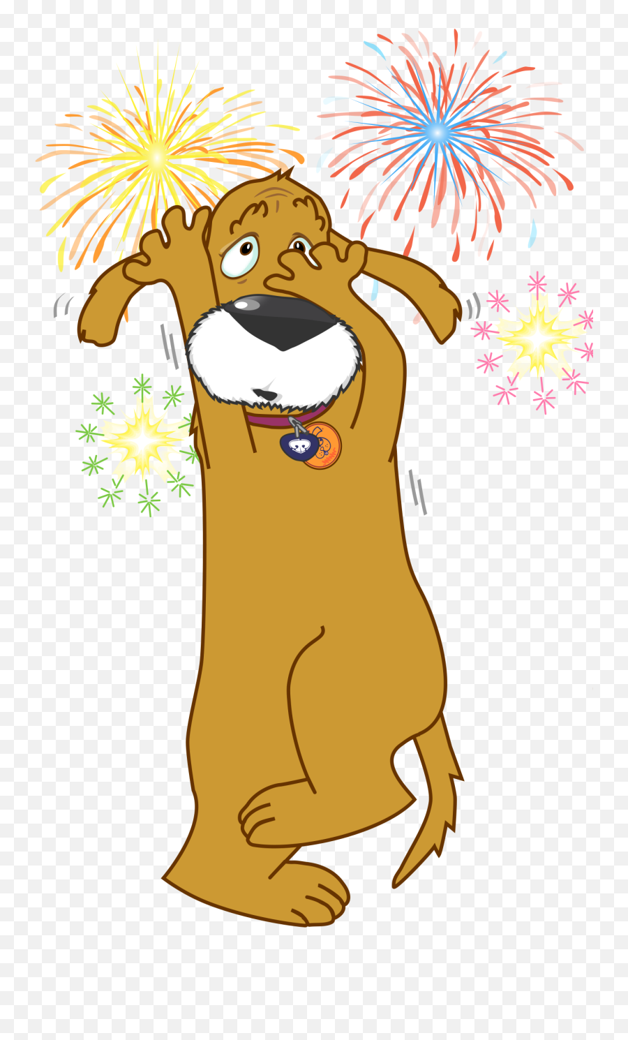 Don T Fire Crackers Png Image With No - Fireworks And Dogs Clipart Emoji,Fireworks Emoji Png