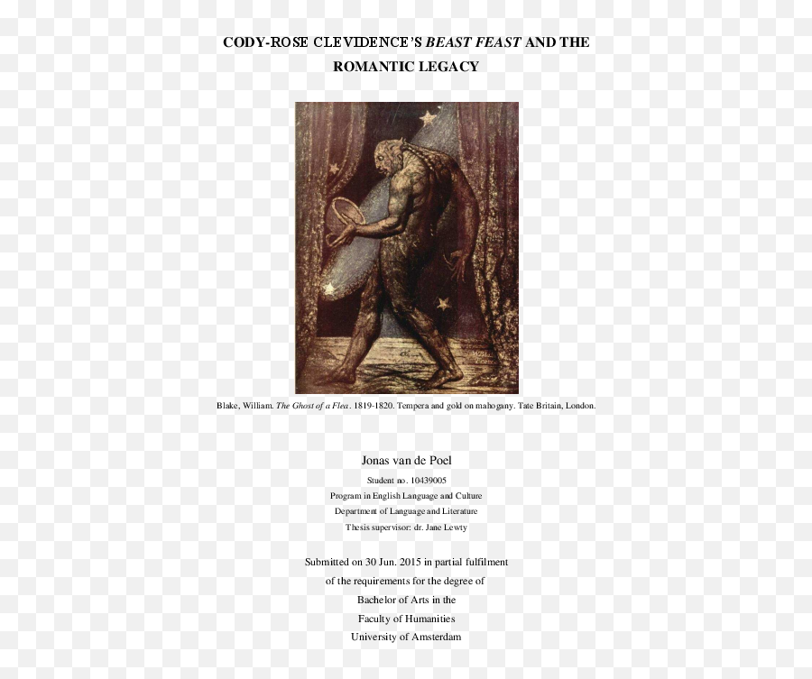 Pdf Cody - Rose Clevidenceu0027s Beast Feast And The Romantic Art Emoji,Digital Emotion The Beauty And The Beast