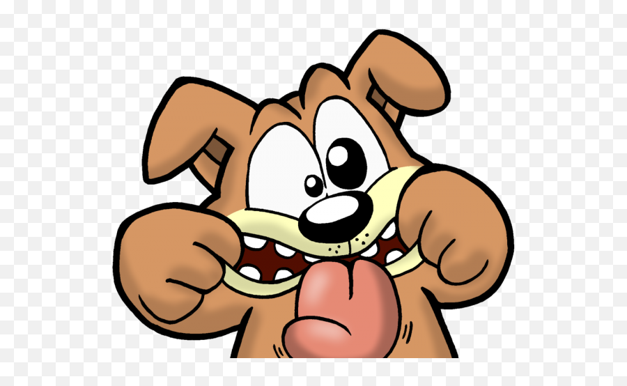 Cartoon Silly Faces - Silly Clipart Transparent Cartoon Caricatura De Cara De Perro Emoji,Wince Emoji