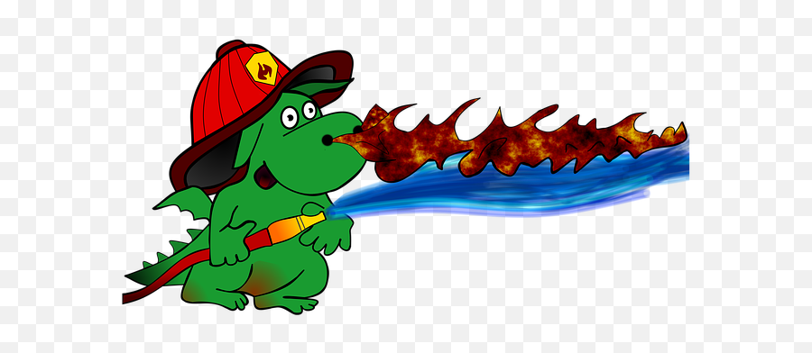 Free Photo Firewater Cartoon Fire - Dibujos De Dragon Bombero Emoji,Cartoon Dragon Different Emotions