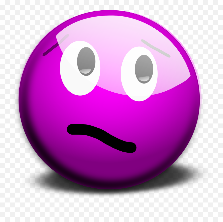 Illustration Of A Purple Smiley Face - Smiley Emoticon Emoji,Purple Bird Emoji