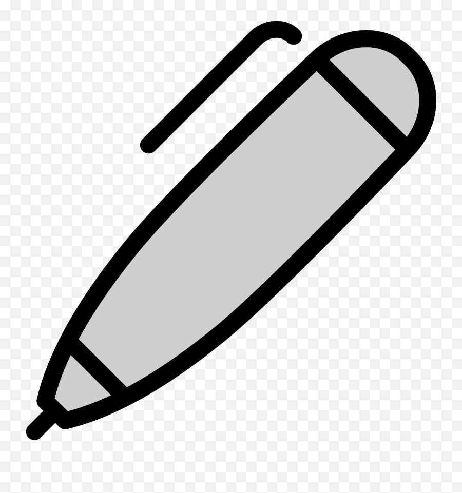 Pen Emoji Clipart Free Download Transparent Png Creazilla - Language,Banning Emojis From The Corporate Memo