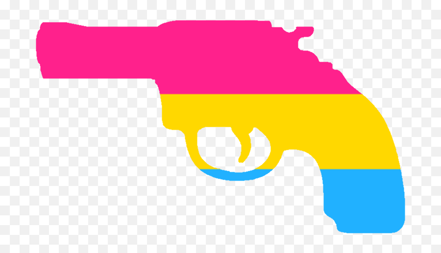 Pansexualgun - Weapons Emoji,Thinking Emoji With Gun
