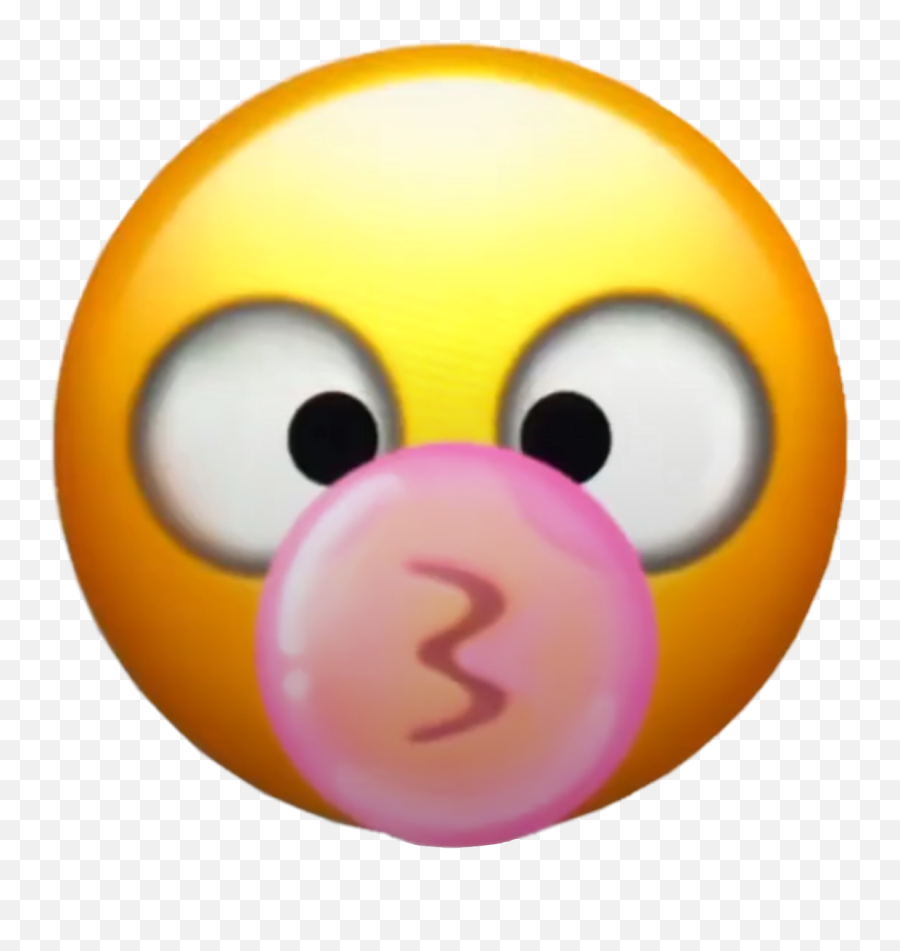 Emoji Bubblegum Pink Funny Rio - Happy,Bubblegum Emoji