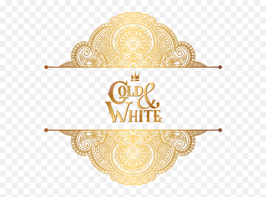 Download Golden Atmosphere Gold Pattern Wedding Ornament - Gold Vector Border Transparent Background Emoji,( O Y O ) Emoticon