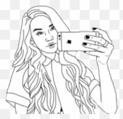 Girl Selfie Mirrorpic Cute Sassy - Girl Taking Selfie Drawing Emoji,Sassy Black Woman Emoji