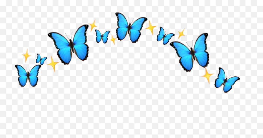 The Most Edited - Colorful Tumblr Background Butterflys Emoji,Emoticon Aureola