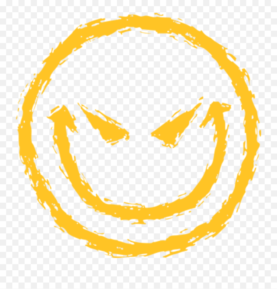 Smiley - Tshirt Evil Smiley Face Transparent Emoji,Run Over By Car Emoticon