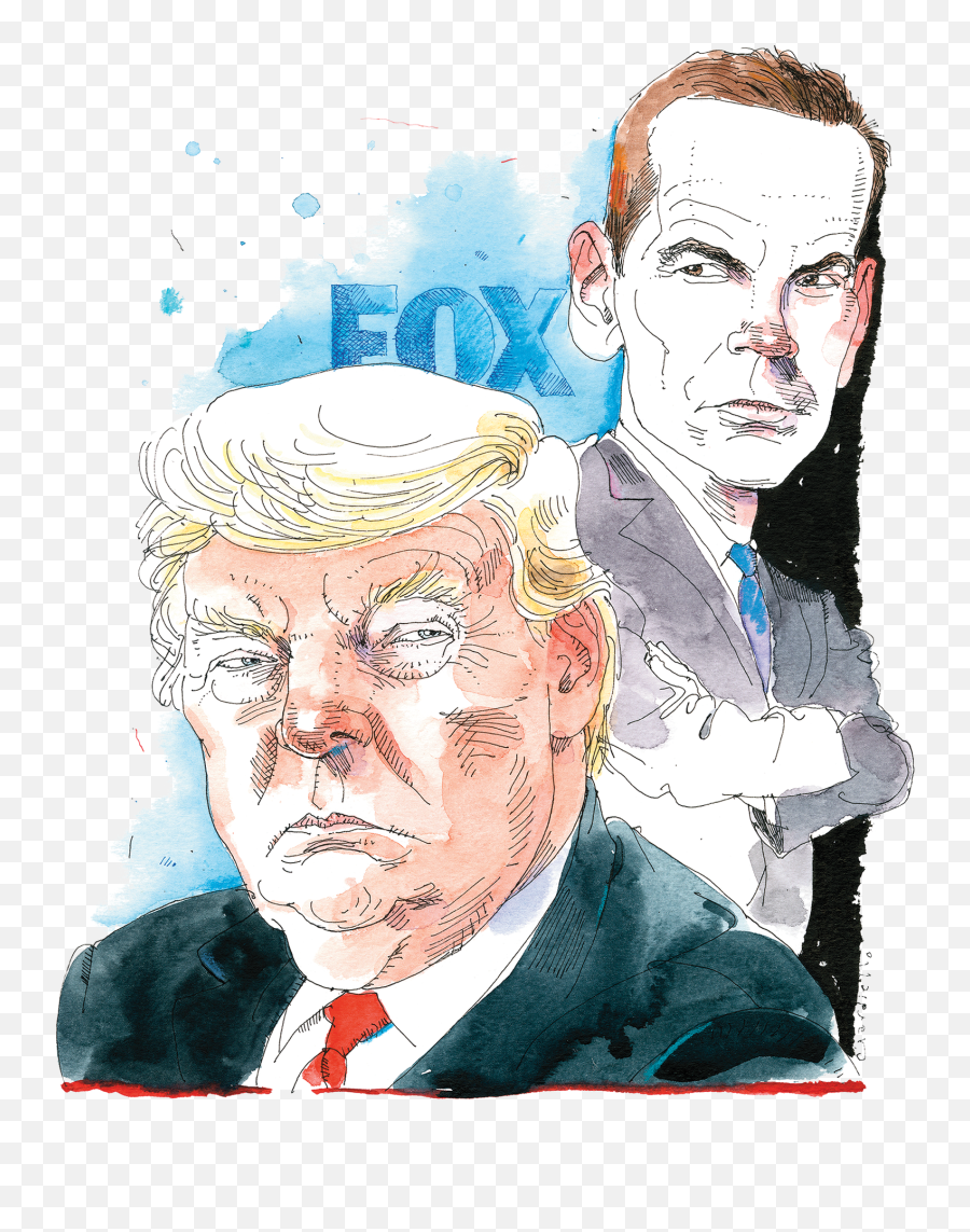 Fox Lachlan Murdoch Is In A Trump Trap - Suit Separate Emoji,Tucker Carlson Emotion