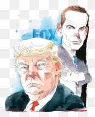 Fox Lachlan Murdoch Is In A Trump Trap - Suit Separate Emoji,Tucker Carlson Emotion