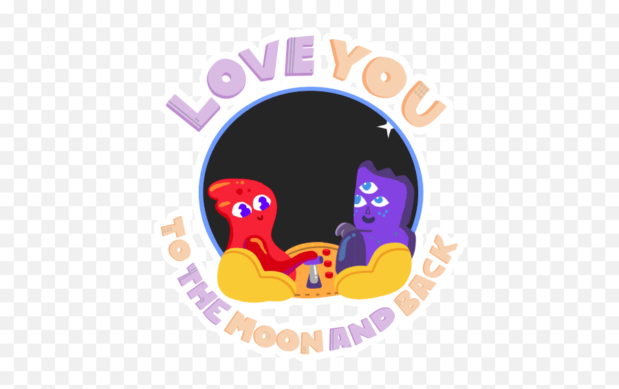 Love You To The Moon And Back Love You - Language Emoji,I Lopve You To The Moon And Back In Emojis