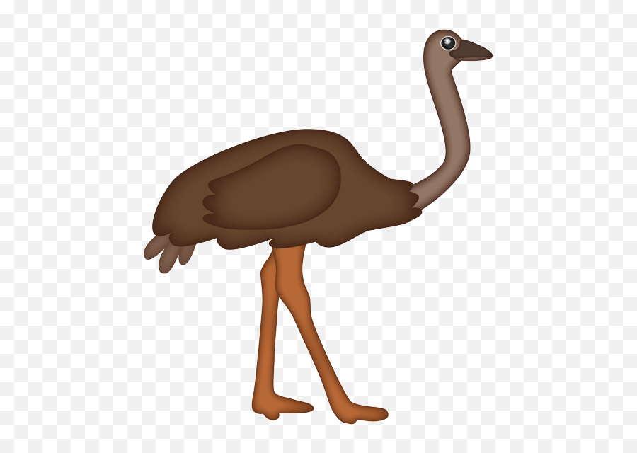 Bird Emoji Ios - Ios Ostrich Emoji,Ninja Emoji Iphone